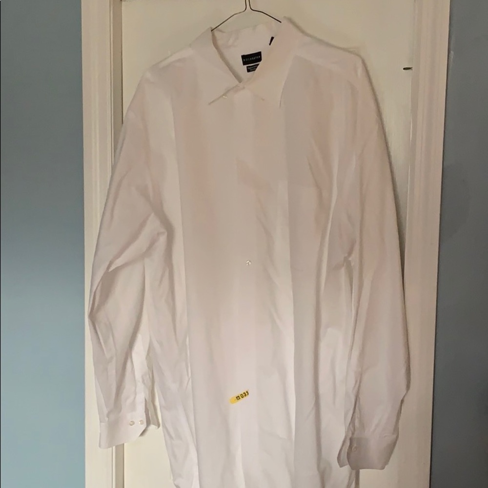 White dress shirt. Egyptian Cotton. 20 38/39.